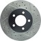 Centric Parts Sport Drilled/Slotted Brake Rotor, 127.61051L 127.61051L - alternate 1